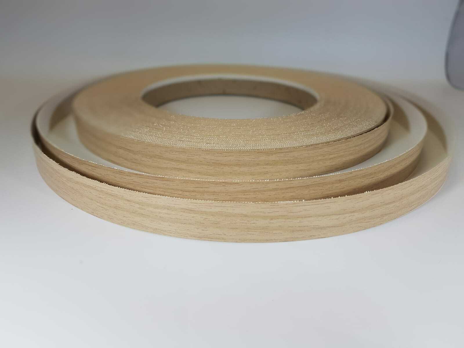 Edgebanding Tape Melamine Edging Iron-on Pre-Glued LIGHT SORANO OAK Edgebanding Tape Melamine Edging Iron-on Pre-Glued LIGHT SORANO OAK